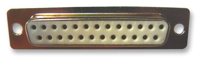 SPC15473 CONNECTOR, D, SUB, FEMALE, 25WAY MULTICOMP