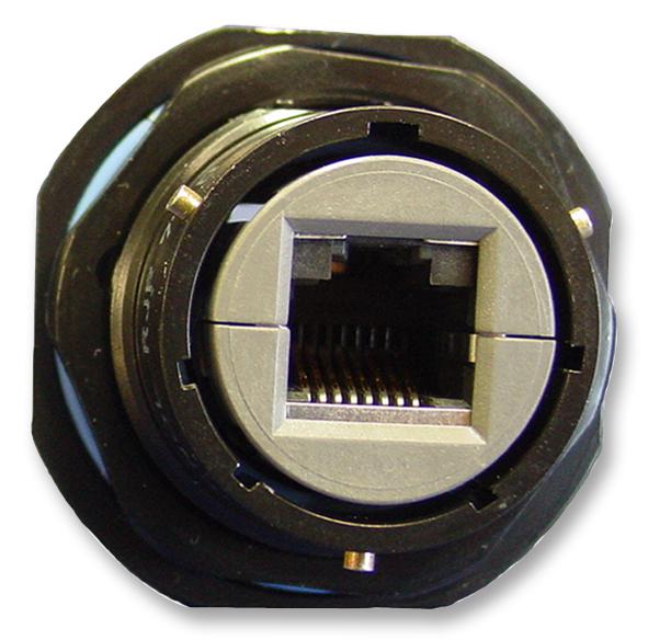 RJF71B IN-LINE ADAPTER, RJ45 8P JACK-JACK AMPHENOL SOCAPEX