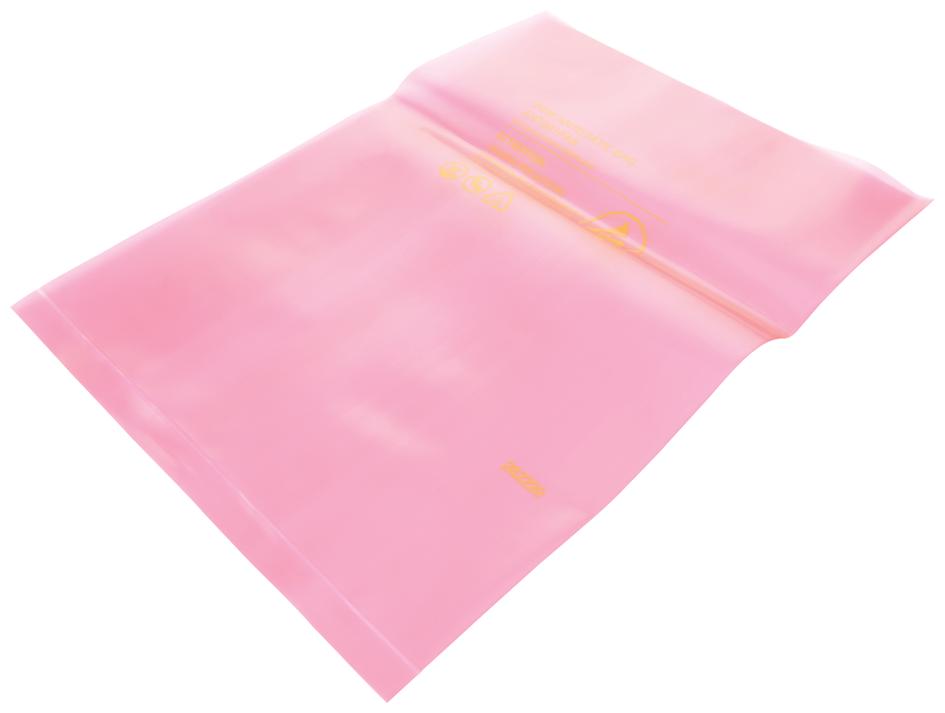 001-0021 PINK ANTISTATIC BAG, 254MM X 355.6MM MULTICOMP