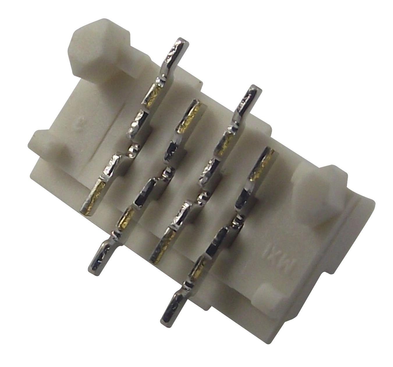 90814-0804 CONNECTOR, HEADER, 4POS, 1ROW, 1.27MM MOLEX