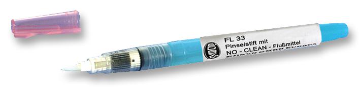 FL 33 FLUXI BRUSH, PENCIL, NO-CLEAN FLUX, 8ML EDSYN