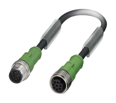 1522684 SENSOR CORD, 8P, M12 PLUG-M12 RCPT, 0.6M PHOENIX CONTACT