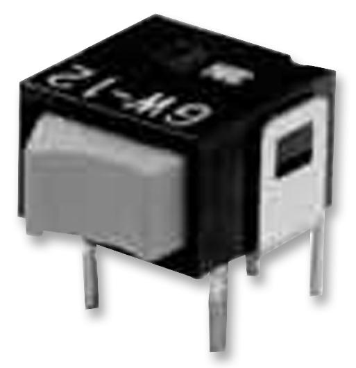 GW12RHH ROCKER SWITCH, R/A, SPDT, ON-ON NKK SWITCHES
