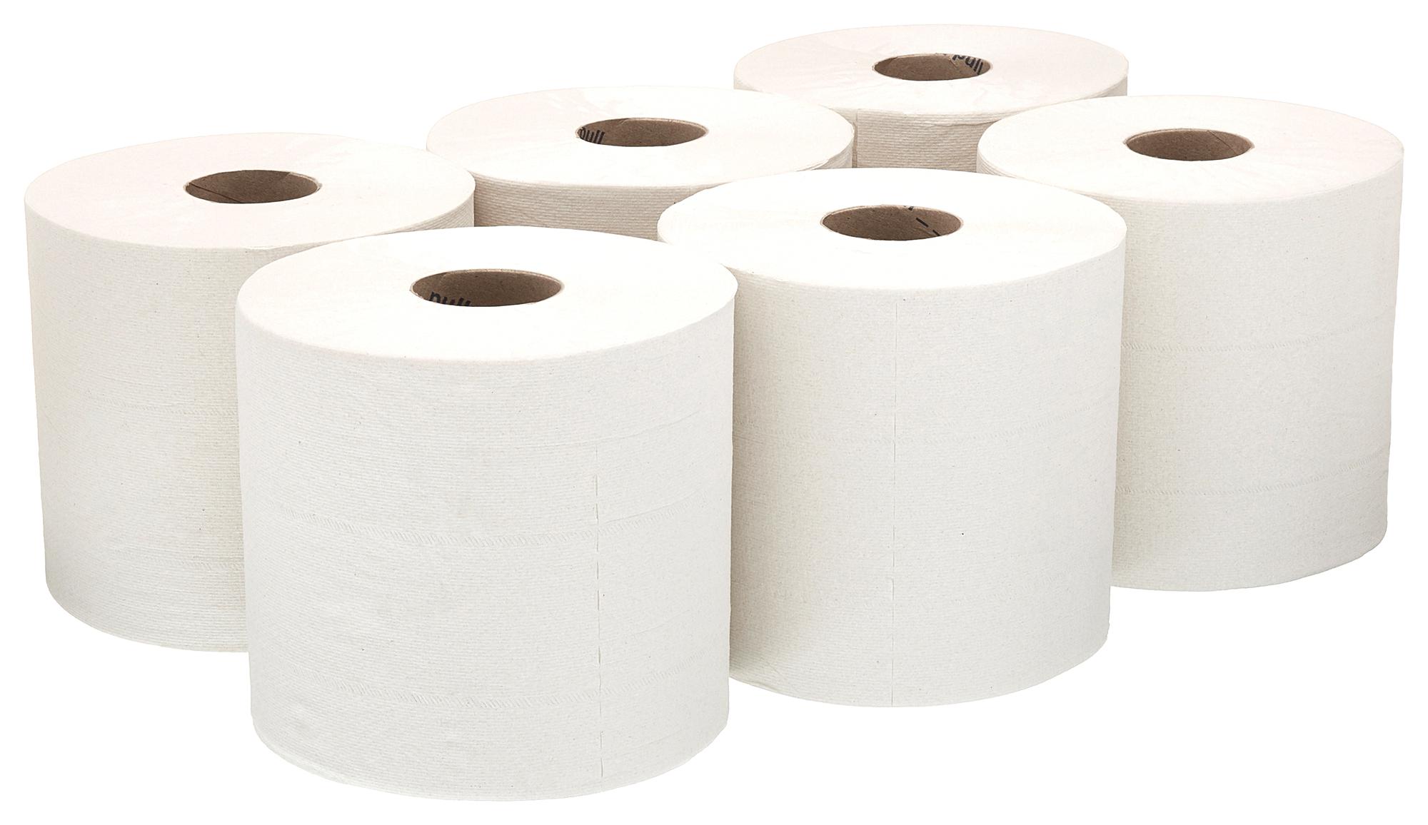 7303 WYPALL L20 CF ROLL WHT 6X300, PK6 KIMBERLY CLARK