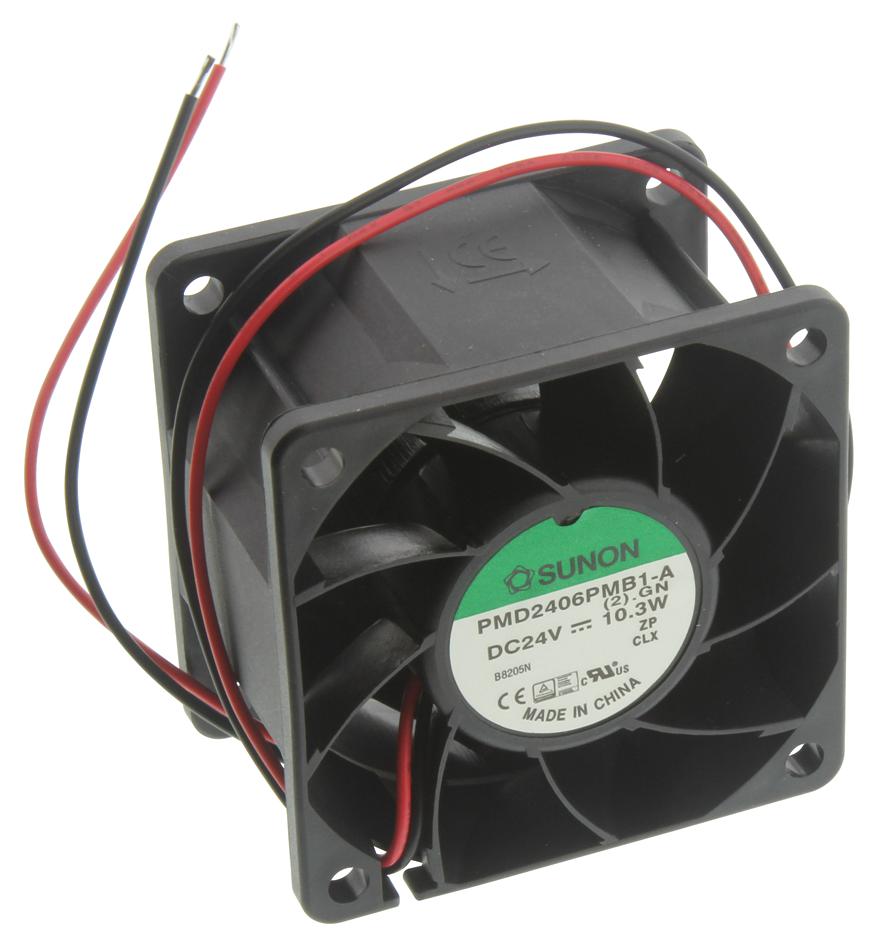 PMD2406PMB1-A.(2).GN FAN, 60X60X38MM, 24VDC SUNON