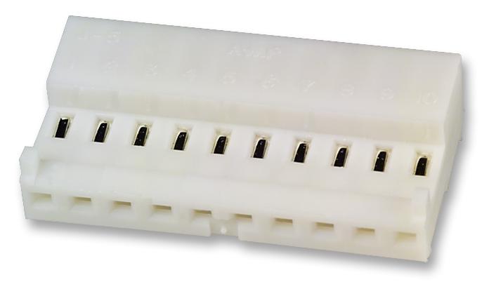 4-643814-2 PLUG & SOCKET CONN HOUSING, NYLON-GF AMP - TE CONNECTIVITY