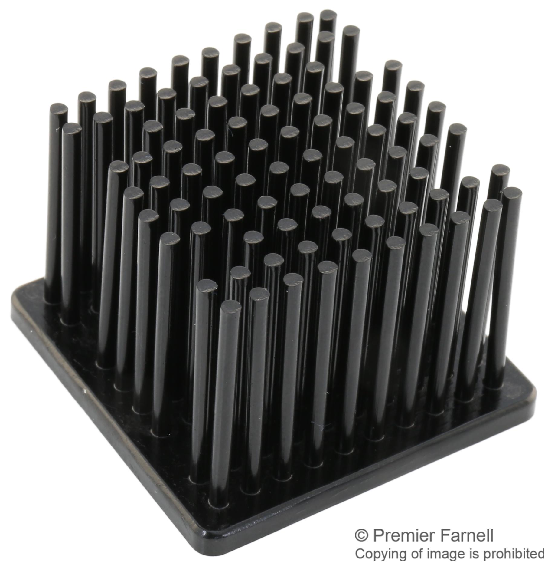 MBH35002-25P/2.6 HEATSINK, 35X35X25MM MALICO