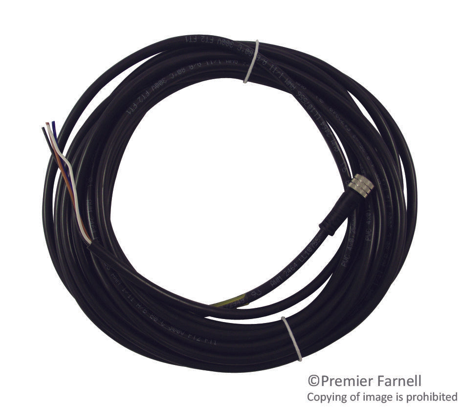 404000E03M050 LEAD, M8, 4WAY, 5M, PVC MOLEX