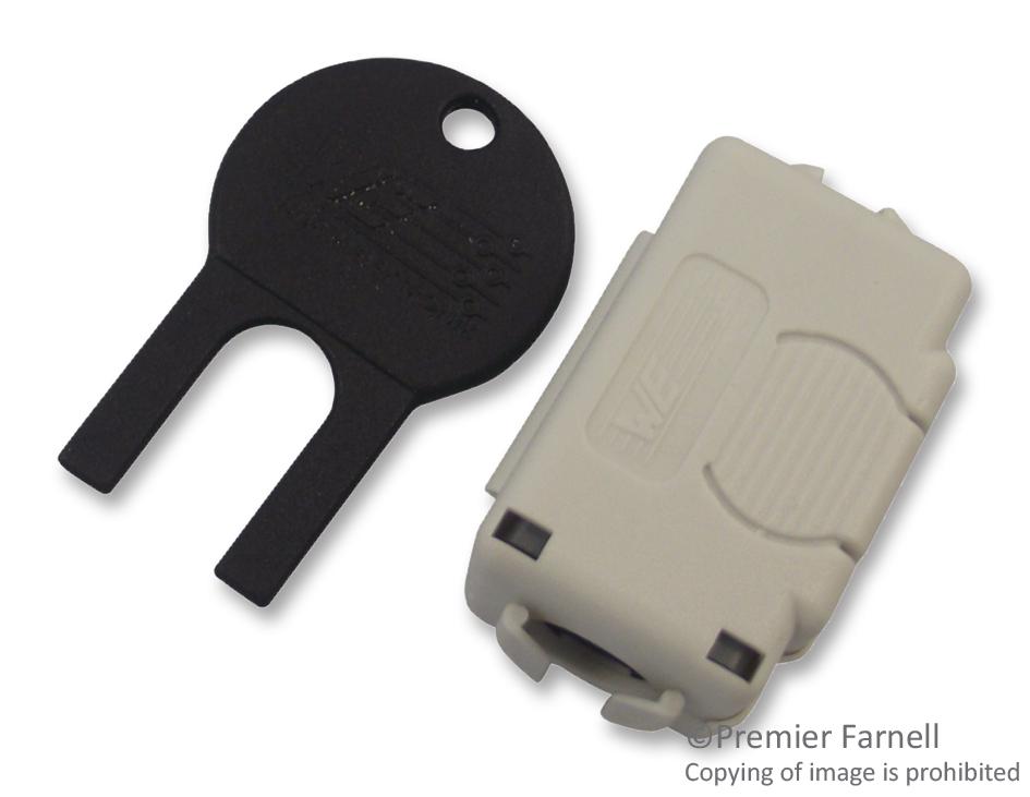 74271733 FERRITE CORE, SPLIT, 8MM, 246OHM WURTH ELEKTRONIK