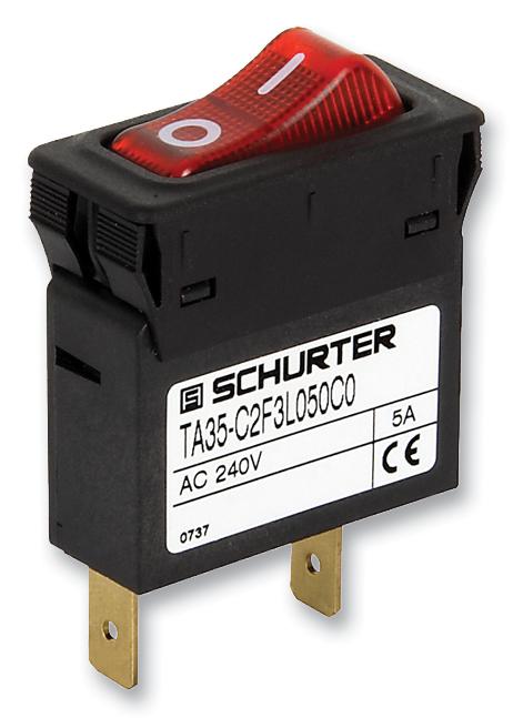 TA35-CFTWF050C0 CIRCUIT BREAKER, 1P, 5A SCHURTER