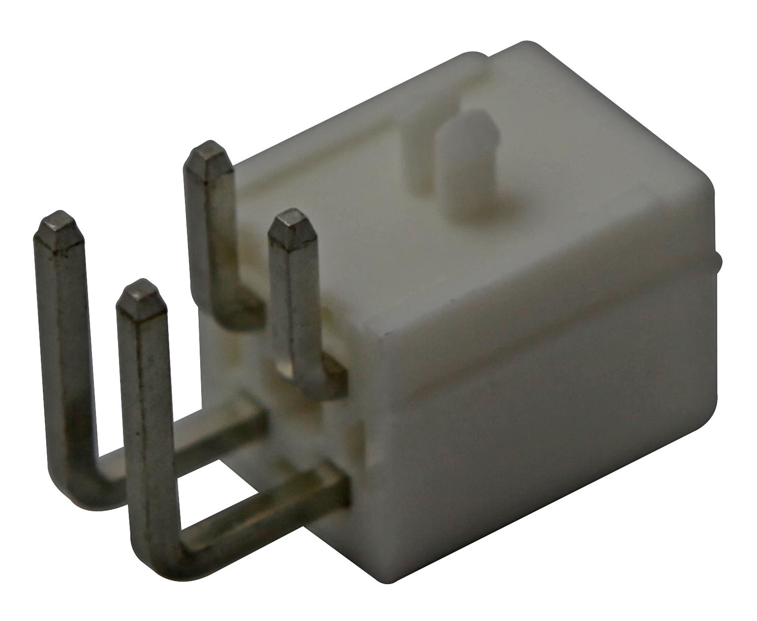 649004227222 HEADER, 4.2MM, DUAL, R/A, PEG, 4WAY WURTH ELEKTRONIK