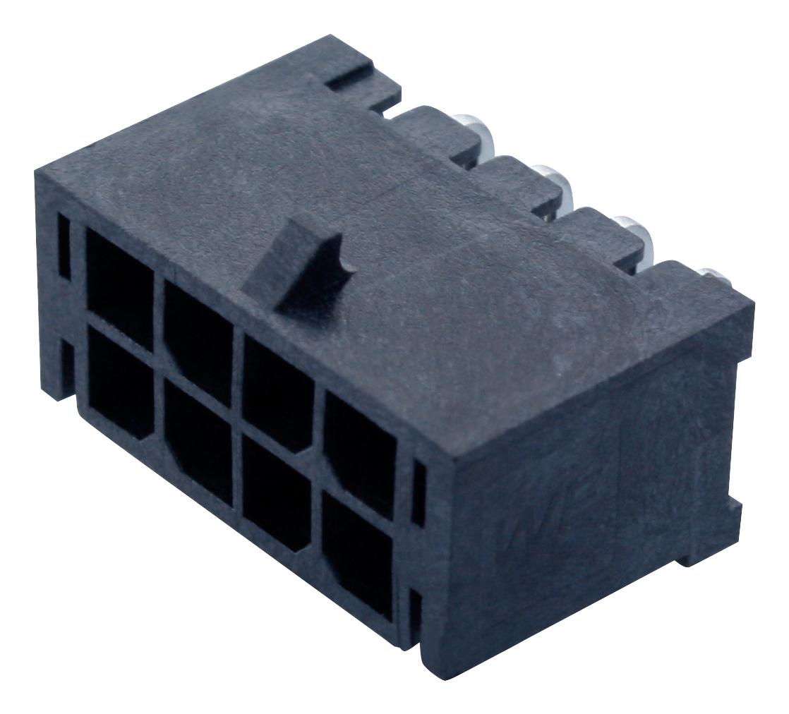 66200821022 HEADER, 3MM, DUAL, R/A, PEG, 8WAY WURTH ELEKTRONIK