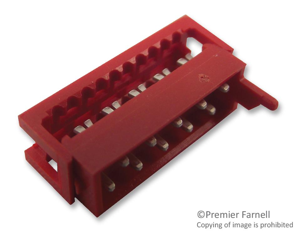 690157000672 PLUG, 2.54/1.27MM, FREE, IDC, 6WAY WURTH ELEKTRONIK