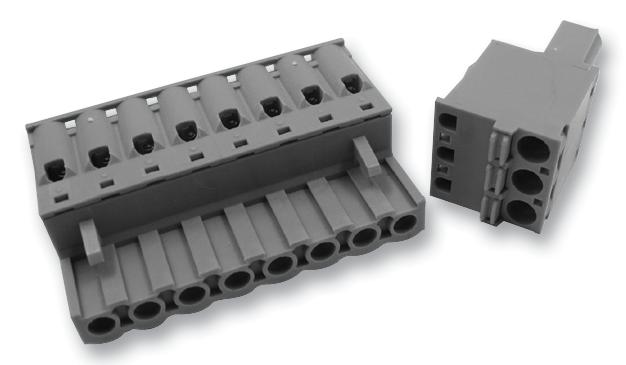 691353500002 TERMINAL BLOCK, PLUGGABLE, 2POS, 12AWG WURTH ELEKTRONIK