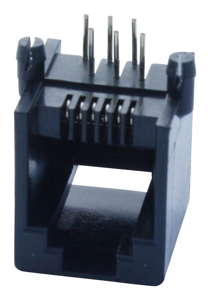 615006138421 MODULAR, JACK, THT, R/A, RJ11, 6P6C WURTH ELEKTRONIK
