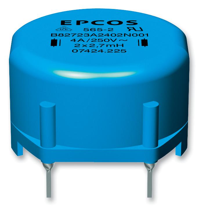 B82723A2102N001 CHOKE, RING CORE, DOUBLE, 27MH, 1A EPCOS