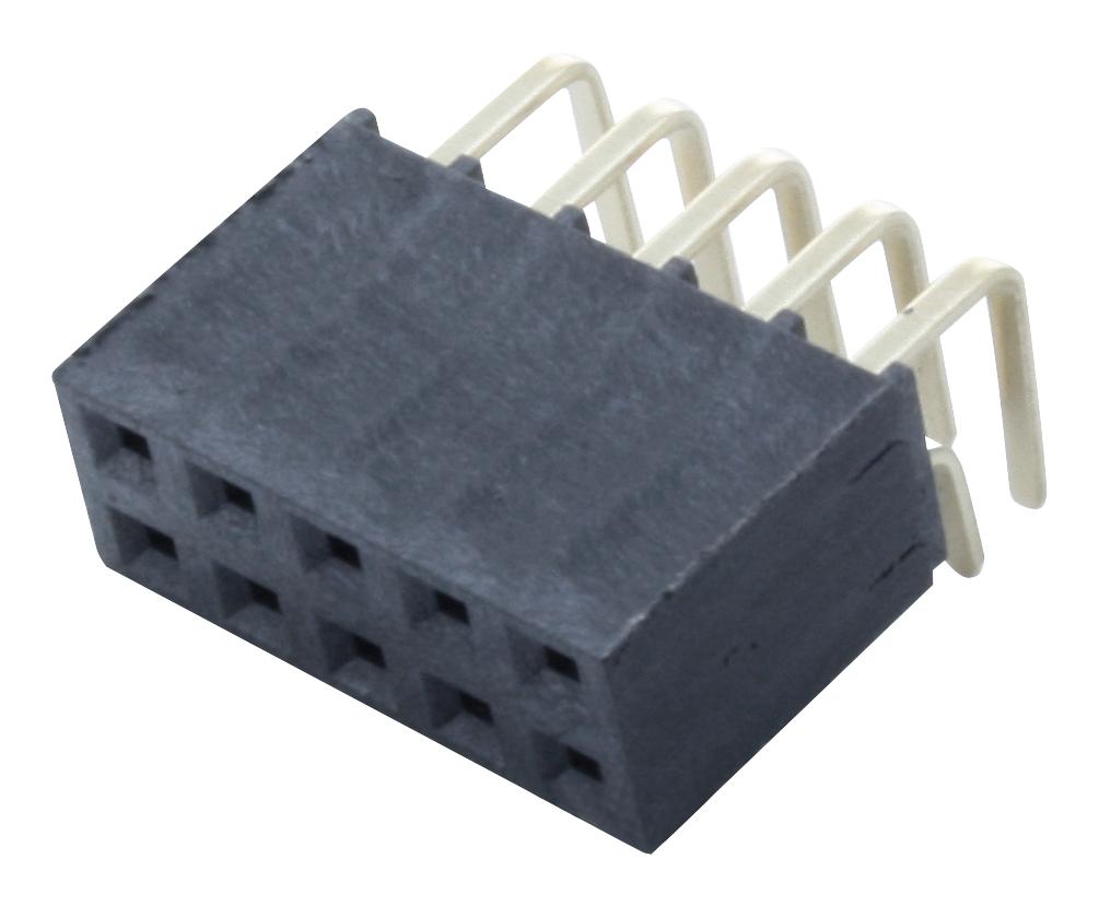 SSW-105-02-G-D-RA RECEPTACLE, 2.54MM, R/A DUAL, 10WAY SAMTEC
