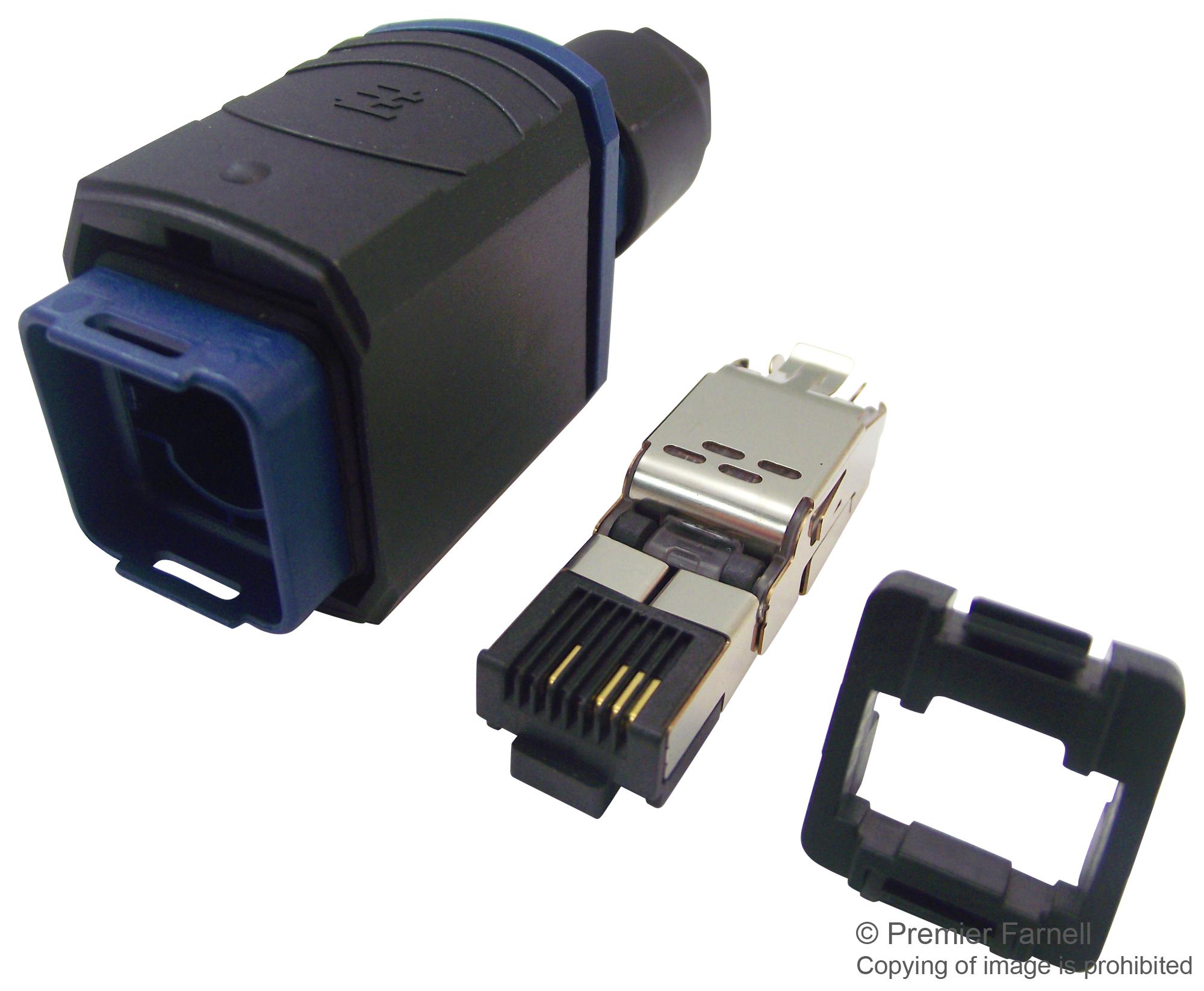 1987004-2 PLUG, PUSH-PULL, RJ45, CAT5 TE CONNECTIVITY