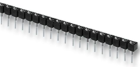 40-0518-10 SOCKET, SIL, 40WAY ARIES