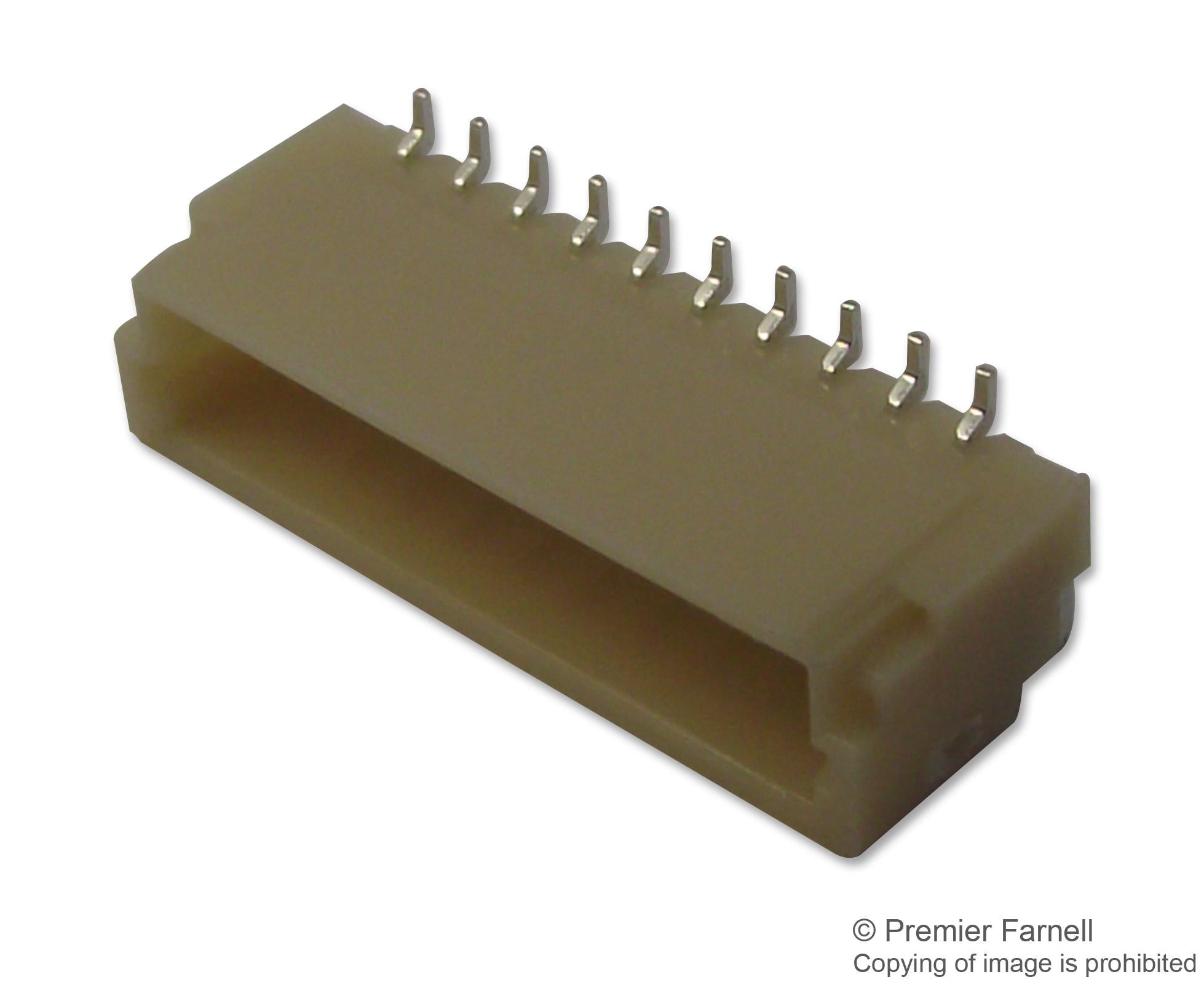 BM10B-SRSS-TB(LF)(SN) HEADER, TOP ENTRY, 10WAY JST (JAPAN SOLDERLESS TERMINALS)