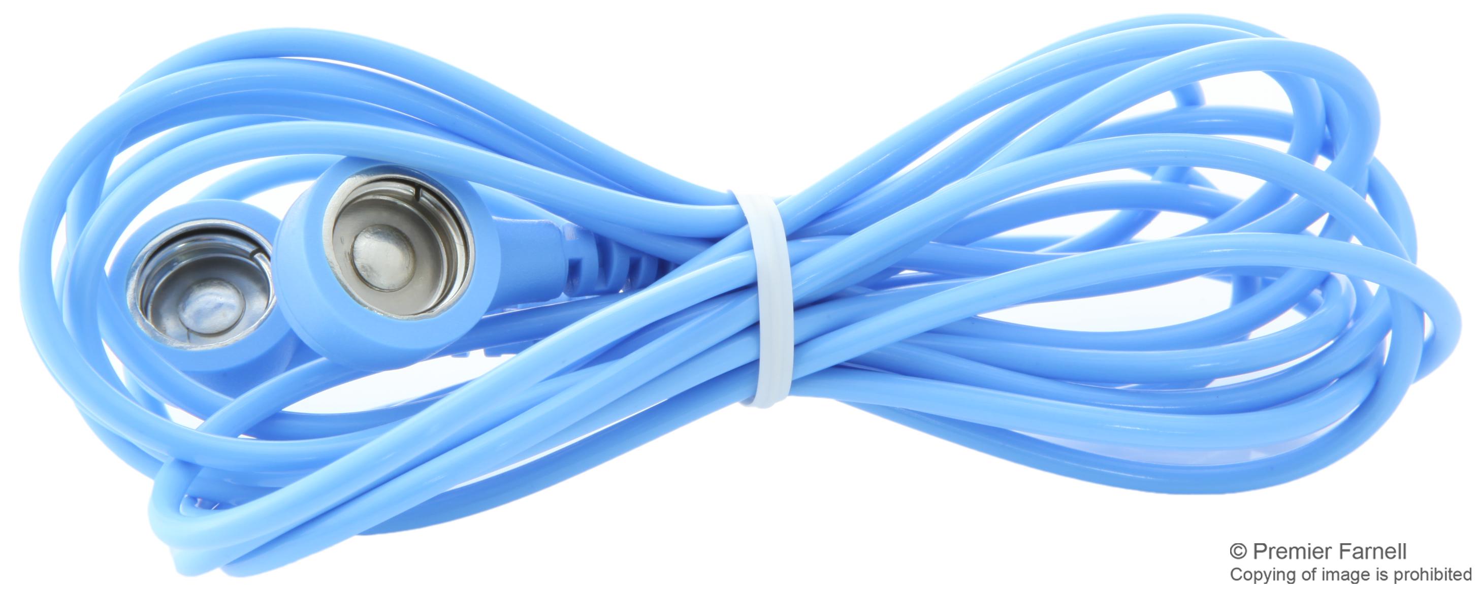 067-0013 GROUNDING CORD STRAIGHT, 10-10MM MULTICOMP