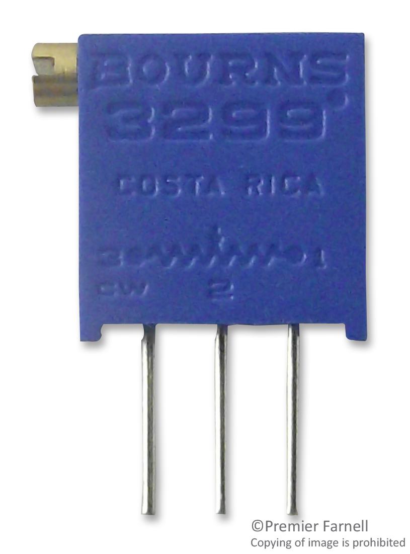 3299X-1-502LF POTENTIOMETER, 0.5W, 5K BOURNS