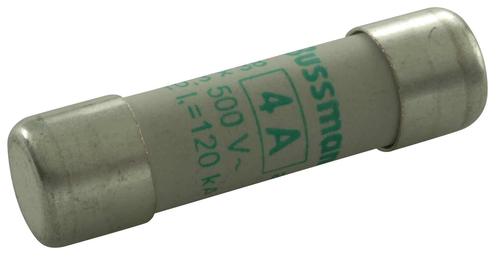 C10M4 FUSE, 4A, MOTOR RATED, 10X38, 500V EATON BUSSMANN