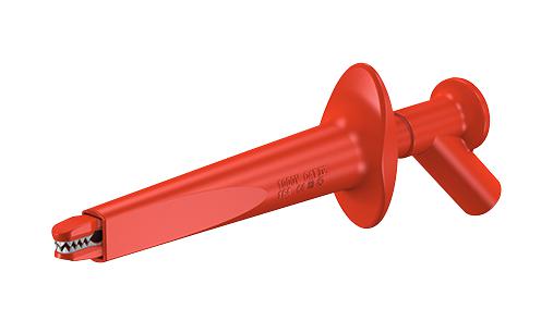 66.9474-22 CROCODILE CLIP, CAT IV, RED STAUBLI