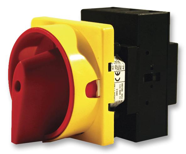 LBPM253P ISOLATOR PANEL MNT 25A 3P MULTICOMP