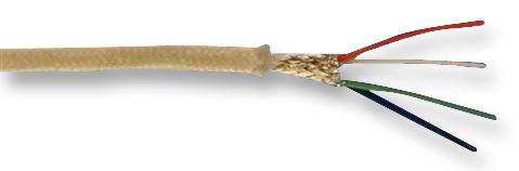 2834/2 WH001 CABLE, 22AWG, 2 CORE, WHITE, 304.8M ALPHA WIRE