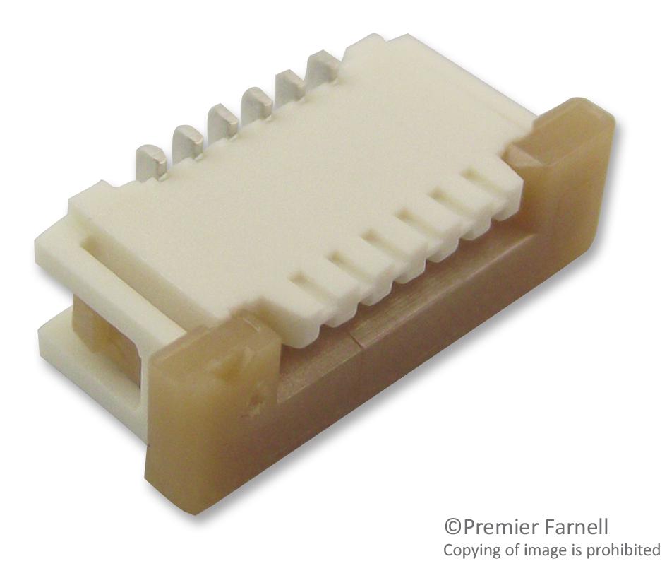 52610-0672 CONNECTOR, FFC/FPC, 6POS, 1ROW, 1MM MOLEX
