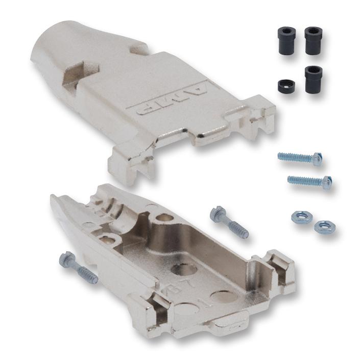 5745171-1 BACKSHELL, CABLE CLAMP, 9WAY AMP - TE CONNECTIVITY