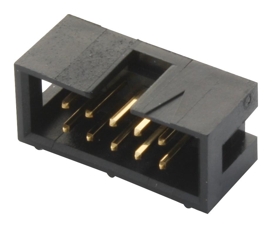 1761681-3 HEADER, IDC, 2.54MM 10WAY AMP - TE CONNECTIVITY