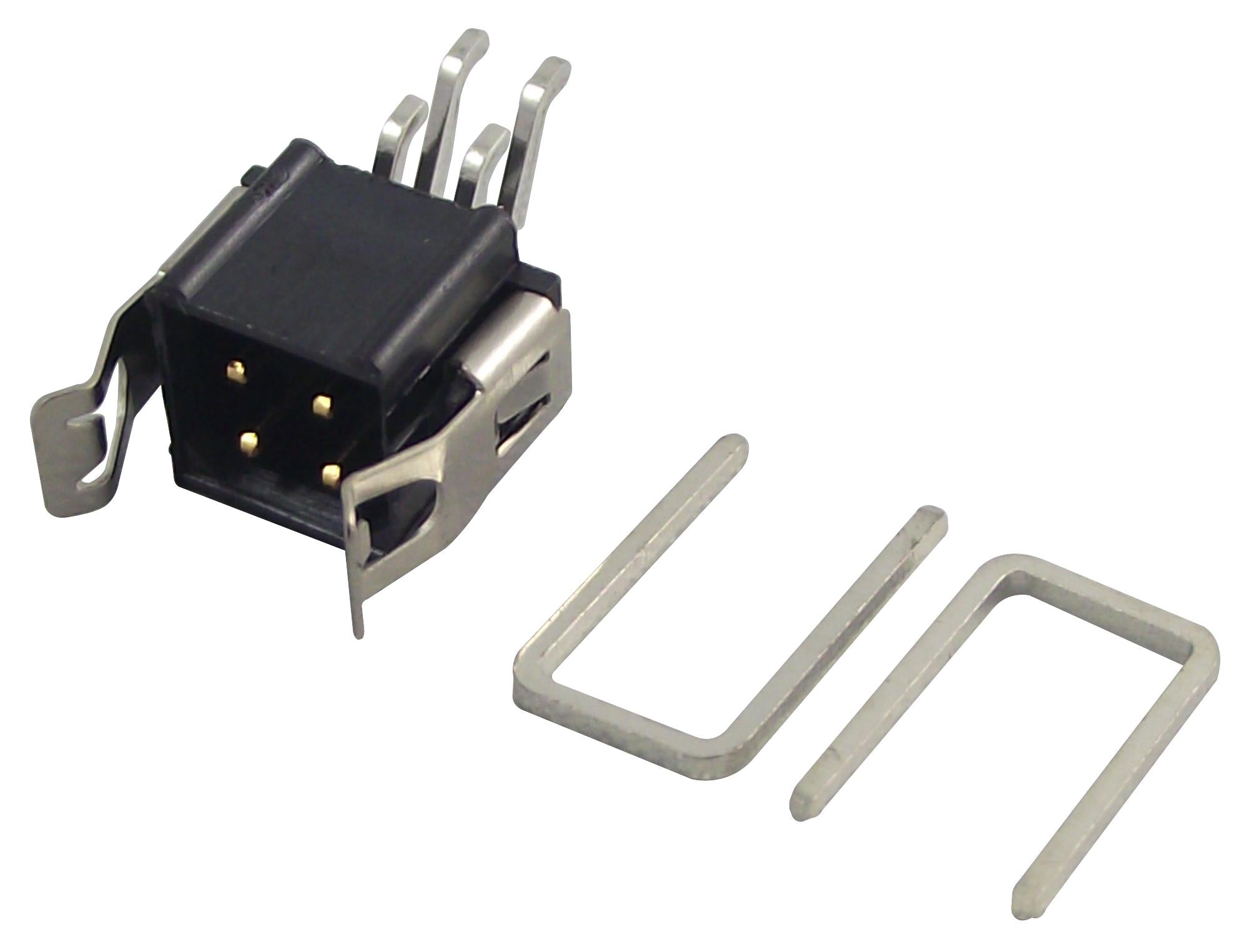 M80-6660442 PLUG, R/A, SMT, LATCH, 4WAY HARWIN