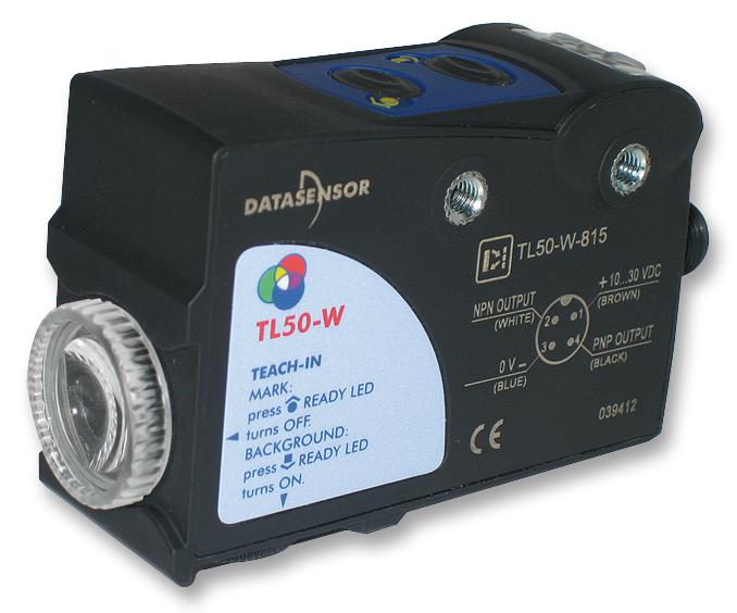 TL50-W-815 SENSOR, CONTRAST, RGB EMISSION DATASENSOR