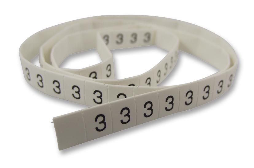 LHS3-1TW/3 CABLE MARKER, H/S, 3/1, 3, PK100 PRO POWER