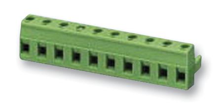 GMSTB2,5/2-ST-7,62 TERMINAL BLOCK, PLUGGABLE, 2POS, 12AWG PHOENIX CONTACT