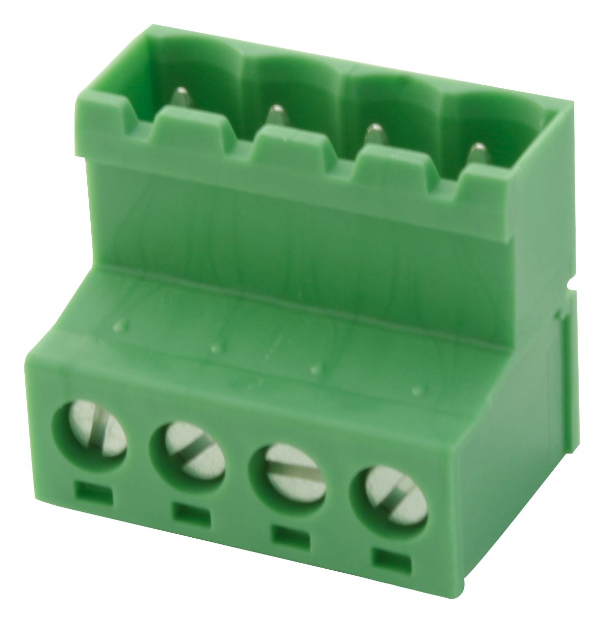 IC 2,5/ 4-ST-5,08 TERMINAL BLOCK, PLUGGABLE, 4POS, 12AWG PHOENIX CONTACT