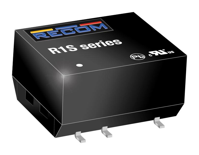R1S-2405/H DC-DC CONVERTER, 5V, 0.2A RECOM POWER