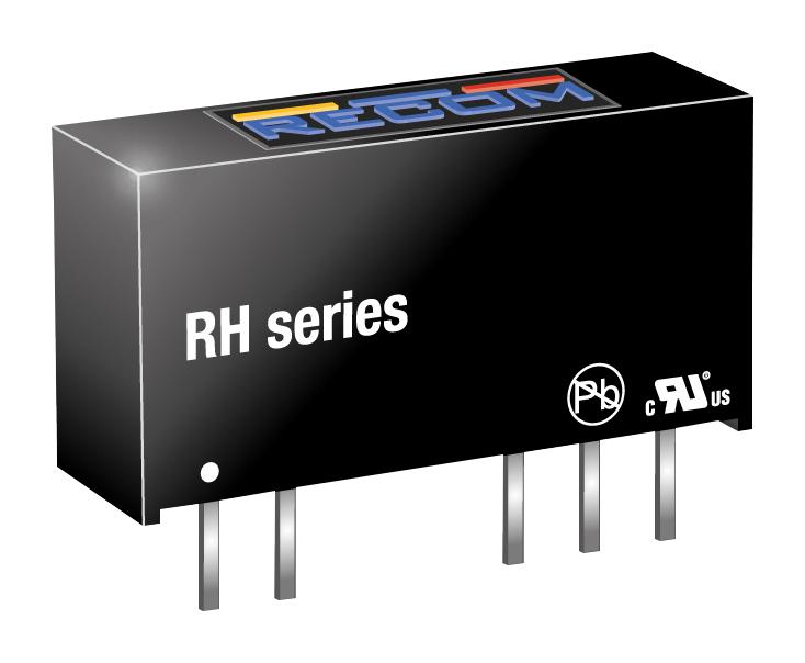 RH-051509D DC-DC CONVERTER, 2 O/P, 1W RECOM POWER