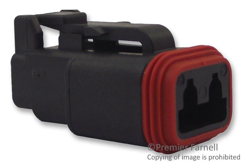 DT064S-CE06 PLUG, DT, THIN WALL, 4 WAY, SOCKET DEUTSCH - TE CONNECTIVITY