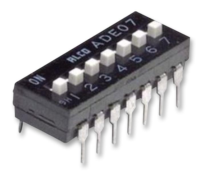 1825057-9 DIP SWITCH, 10POS, SPST, SLIDE TE CONNECTIVITY