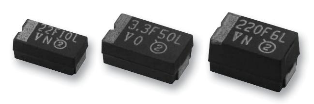 TF3D226K025C0400 CAP, 22µF, 25V, 10%, 2917 VISHAY