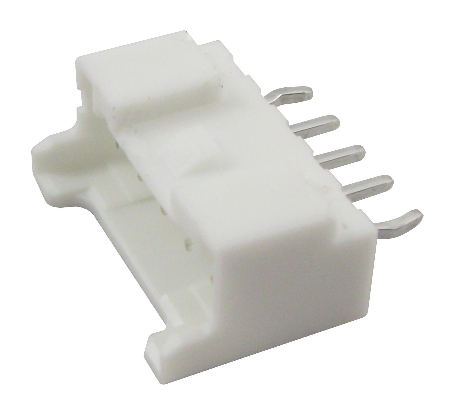 B05B-PASK-1 (LF)(SN) HEADER, PA, 5WAY, TOP, 2MM, W/BOSS JST (JAPAN SOLDERLESS TERMINALS)