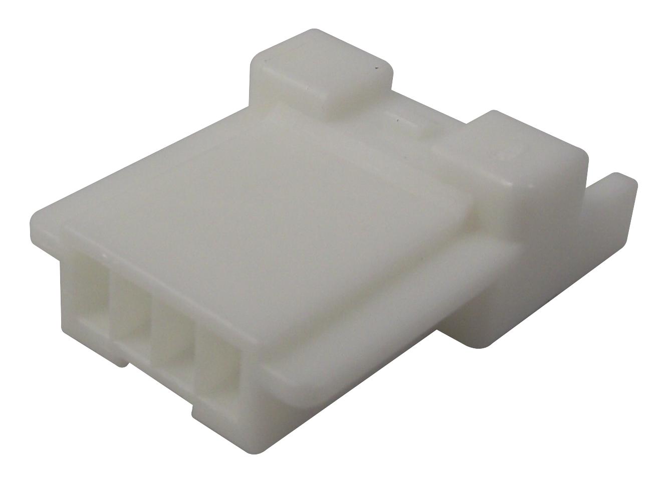 PALR-04VF HOUSING, PLUG, PAL, 4WAY, 2MM JST (JAPAN SOLDERLESS TERMINALS)