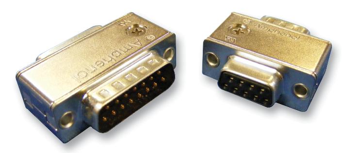FCE17-E09AD-210 ADAPTOR, D SUB, M/F, 470PF, 9WAY AMPHENOL ICC