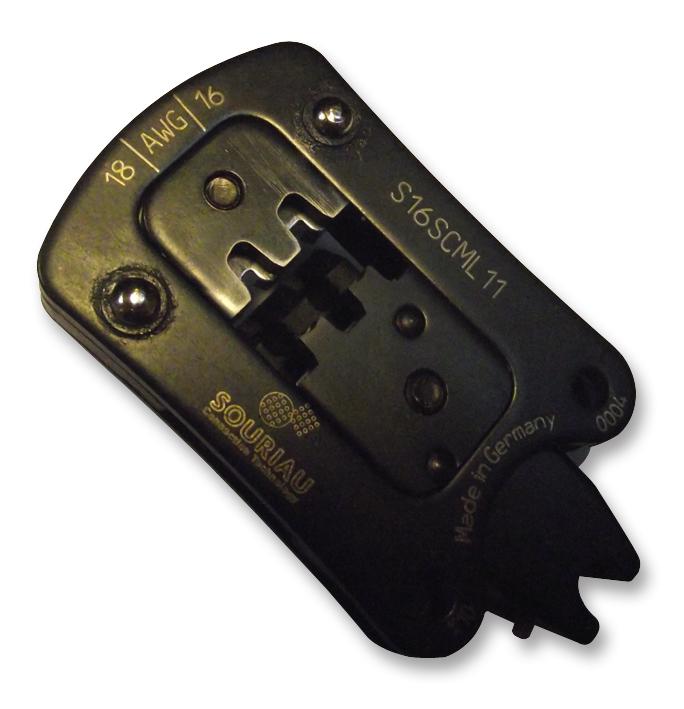 S16RCM16 HEAD, CRIMP TOOL, UTS, RM/RC SIZE 16 SOURIAU-SUNBANK / EATON