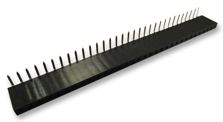 613032143121 CONNECTOR, HEADER, 32POS, 2.54MM, 1ROW WURTH ELEKTRONIK
