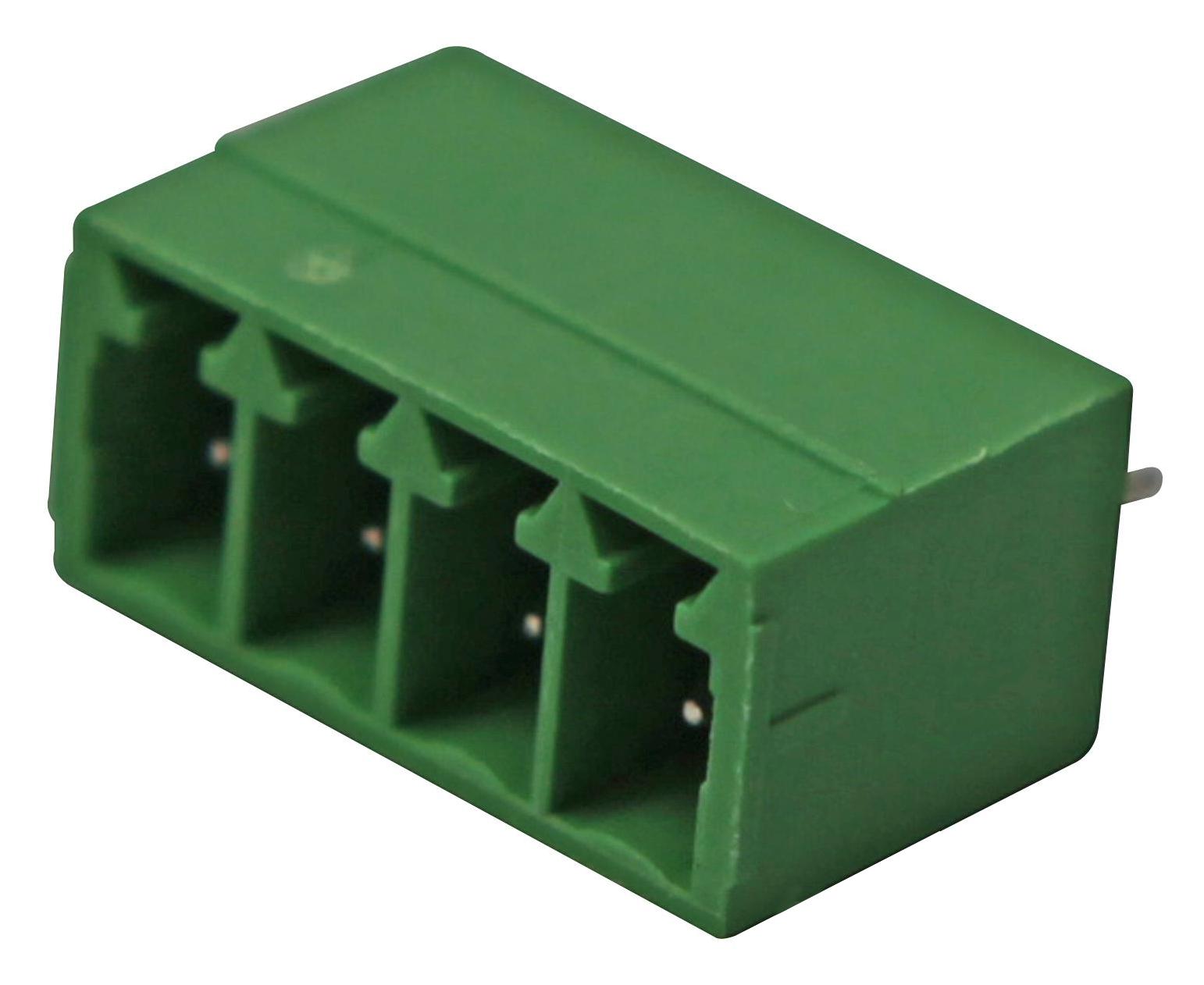 691321100004 TERMINAL BLOCK, HEADER, 4WAYS, TH WURTH ELEKTRONIK