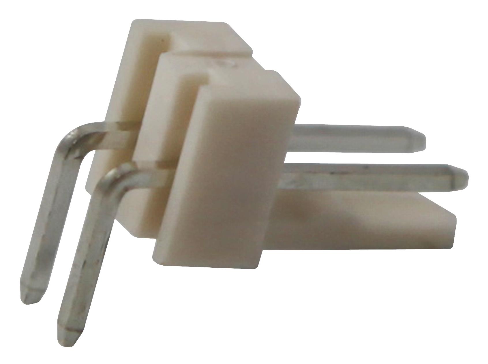 61900211021 HEADER, 2.54MM, R/A, B/LOCKING, 2WAY WURTH ELEKTRONIK